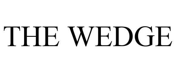 Trademark Logo THE WEDGE