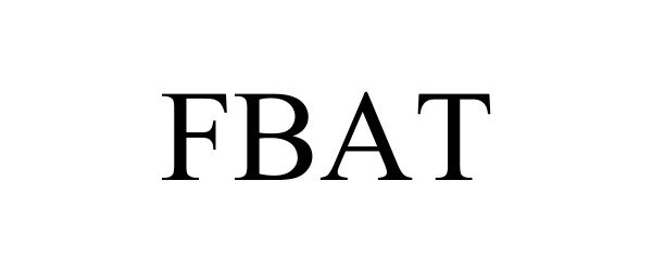 Trademark Logo FBAT