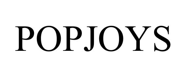 Trademark Logo POPJOYS