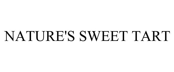 Trademark Logo NATURE'S SWEET TART