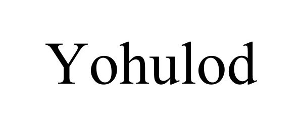 Trademark Logo YOHULOD