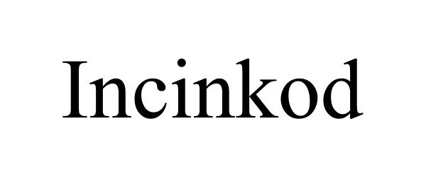 Trademark Logo INCINKOD