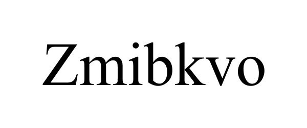 Trademark Logo ZMIBKVO