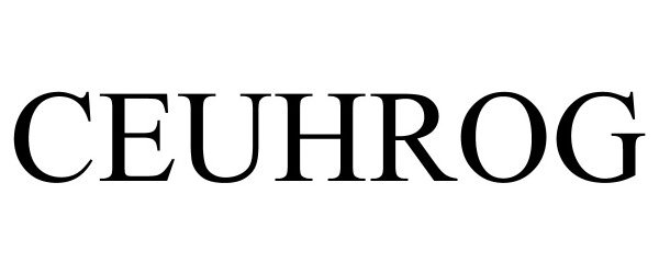 Trademark Logo CEUHROG