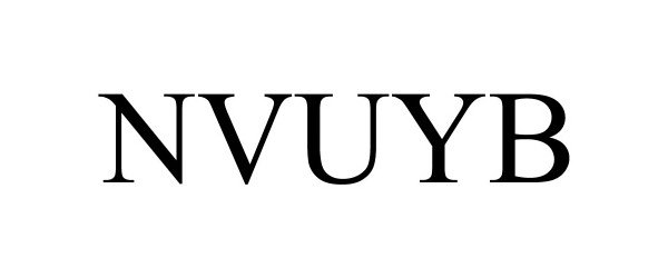 Trademark Logo NVUYB