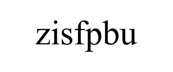 Trademark Logo ZISFPBU