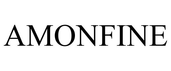Trademark Logo AMONFINE