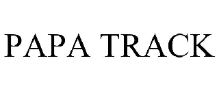 Trademark Logo PAPA TRACK