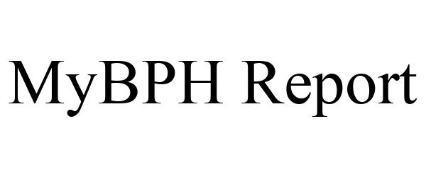  MYBPH REPORT