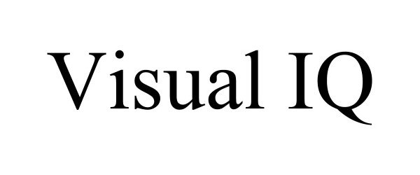 Trademark Logo VISUAL IQ