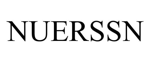 Trademark Logo NUERSSN