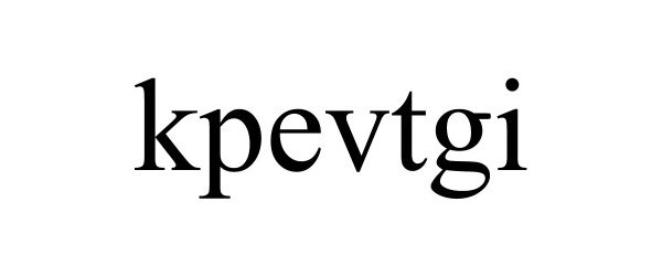 Trademark Logo KPEVTGI