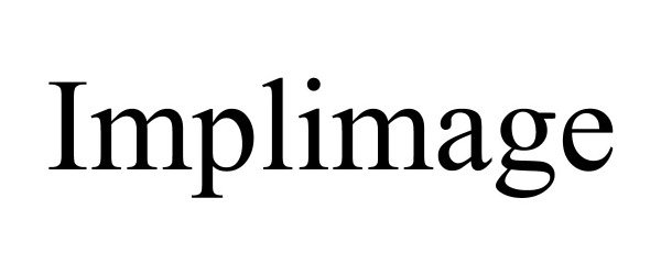 Trademark Logo IMPLIMAGE