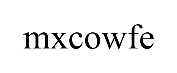  MXCOWFE