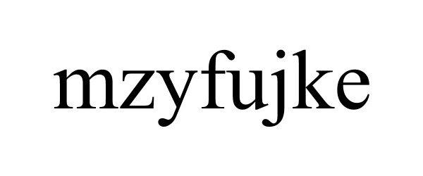Trademark Logo MZYFUJKE