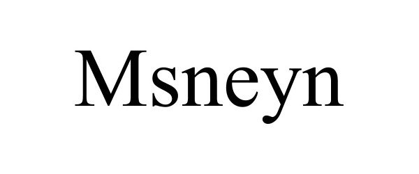  MSNEYN