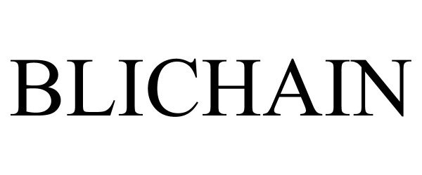 Trademark Logo BLICHAIN