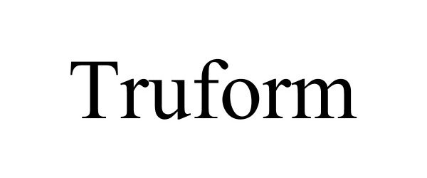Trademark Logo TRUFORM