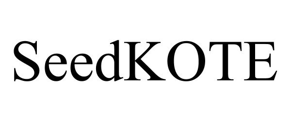 Trademark Logo SEEDKOTE