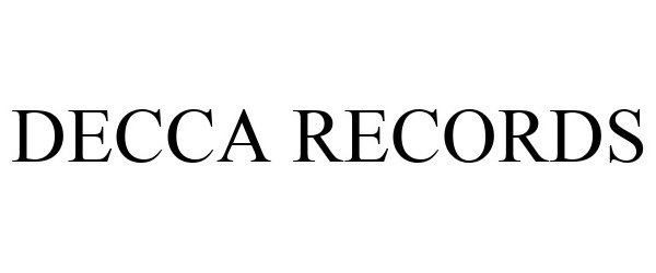 DECCA RECORDS