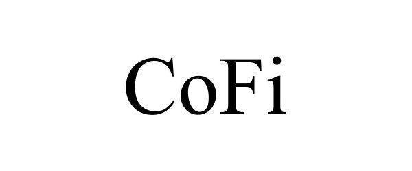 Trademark Logo COFI