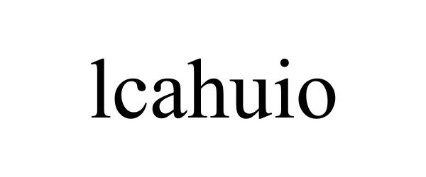 Trademark Logo LCAHUIO