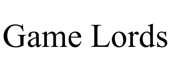Trademark Logo GAME LORDS