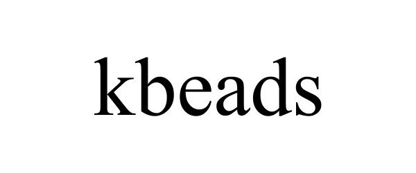 Trademark Logo KBEADS