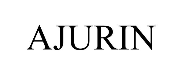 Trademark Logo AJURIN