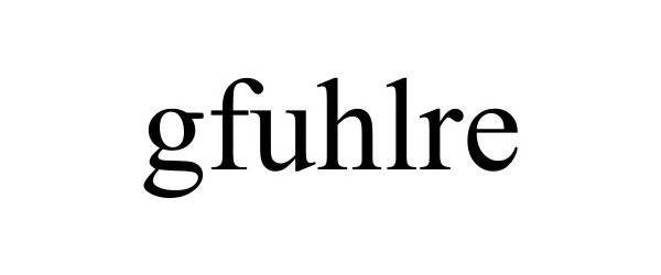  GFUHLRE