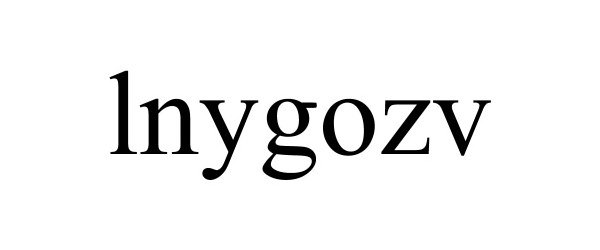 Trademark Logo LNYGOZV
