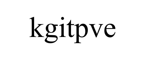 Trademark Logo KGITPVE