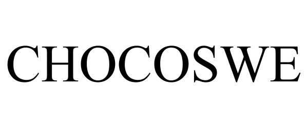 Trademark Logo CHOCOSWE