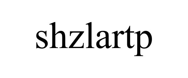 Trademark Logo SHZLARTP
