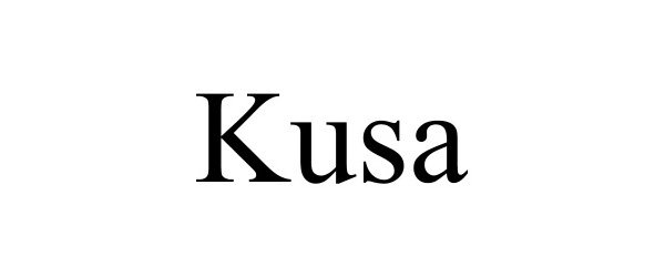 Trademark Logo KUSA
