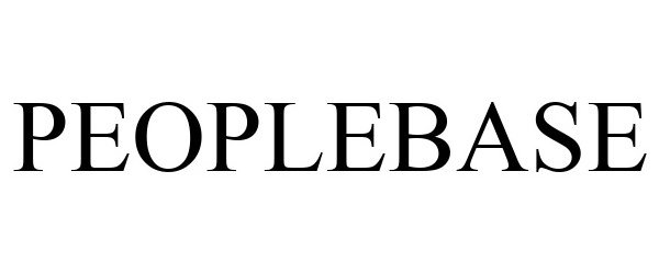 Trademark Logo PEOPLEBASE