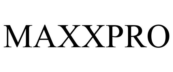Trademark Logo MAXXPRO