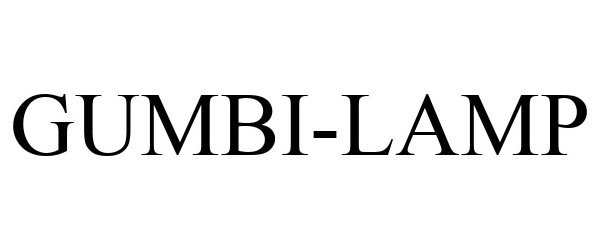 Trademark Logo GUMBI-LAMP