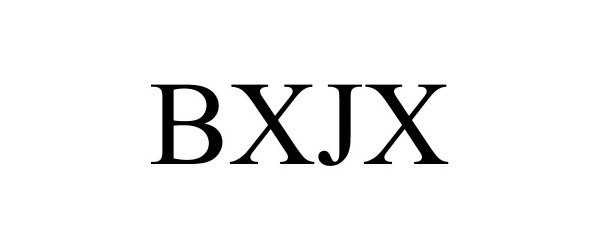 Trademark Logo BXJX