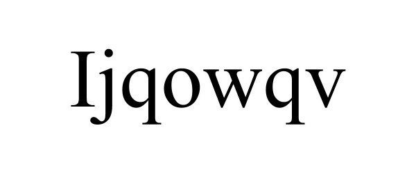 Trademark Logo IJQOWQV