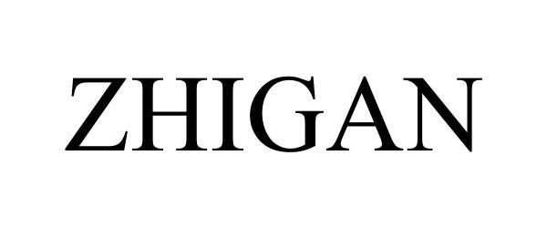 Trademark Logo ZHIGAN