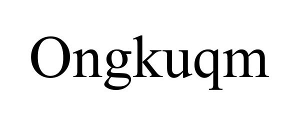  ONGKUQM