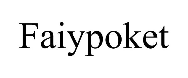 Trademark Logo FAIYPOKET