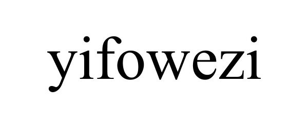 Trademark Logo YIFOWEZI