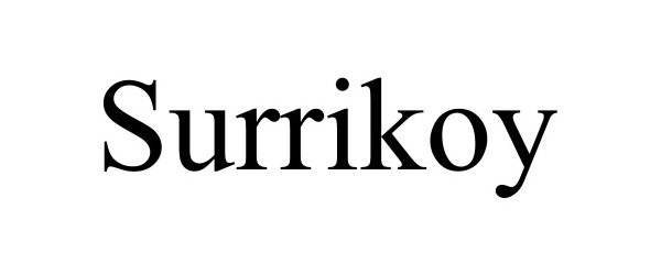 Trademark Logo SURRIKOY