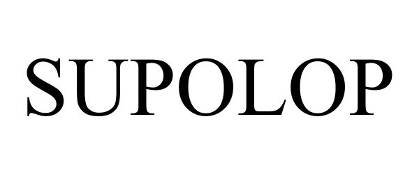 Trademark Logo SUPOLOP