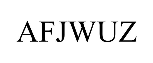 Trademark Logo AFJWUZ
