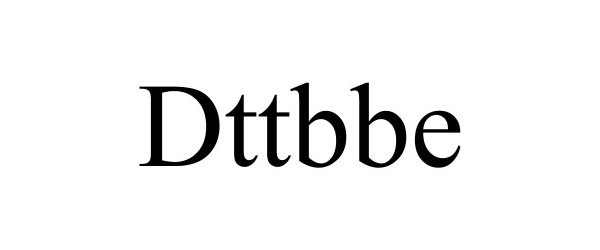 Trademark Logo DTTBBE