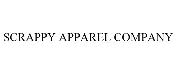  SCRAPPY APPAREL COMPANY