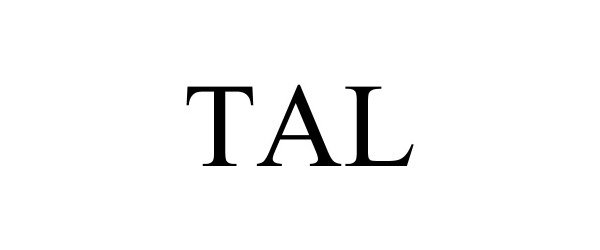 Trademark Logo TAL